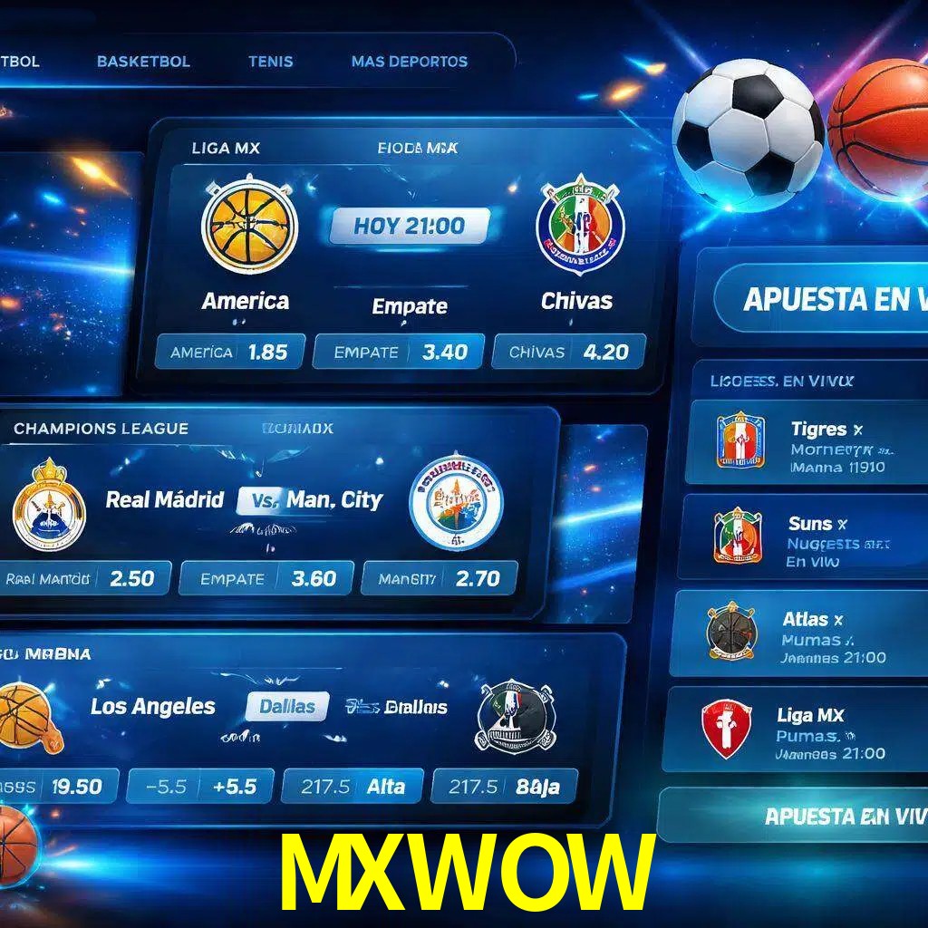 Mercados de apuestas deportivas MXWOW para jugadores en México