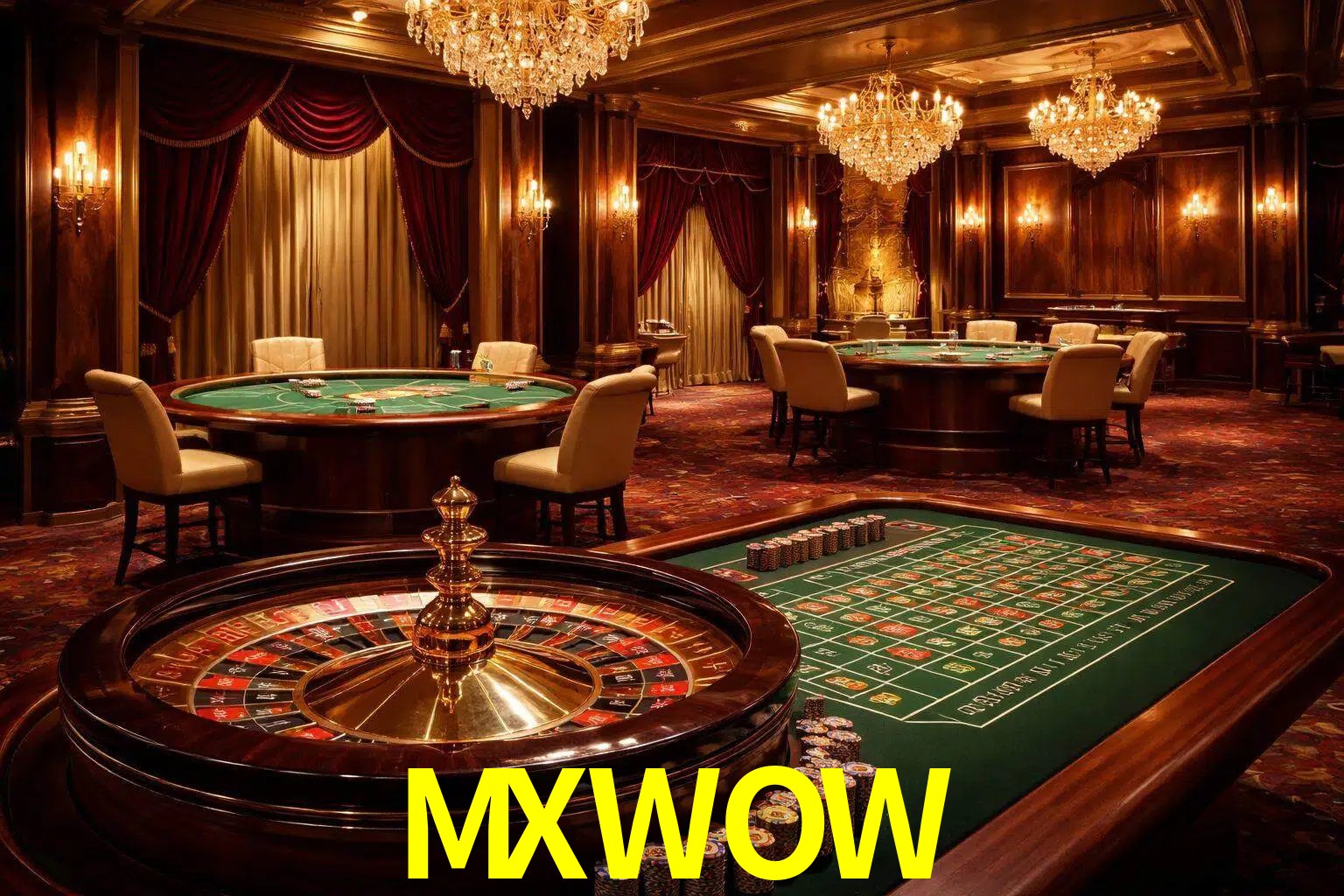 Una escena premium de mesa de casino en vivo con cartas, elementos de ruleta y un ambiente pulido de estudio de transmisión.